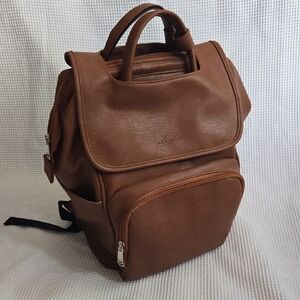 La Mare Vegan Leather Diaper Bag